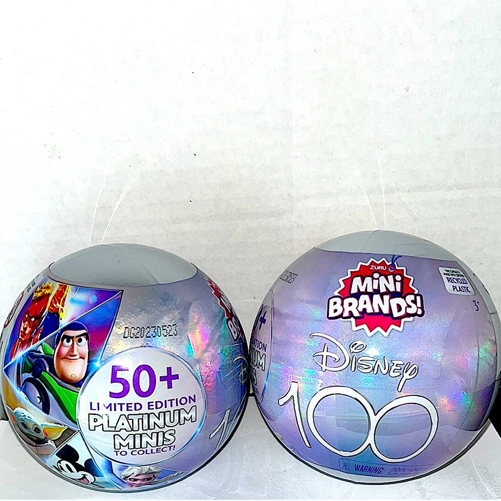 Recently Released Zuru, Disney MiniBrands.  Disney’s 100 Year Edition. Limited.